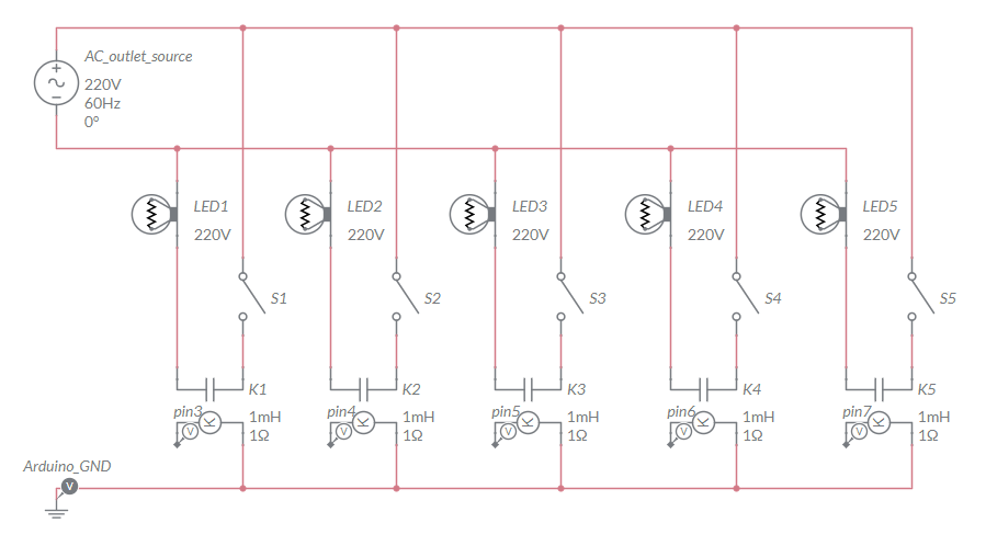 Circuit on Breadboard